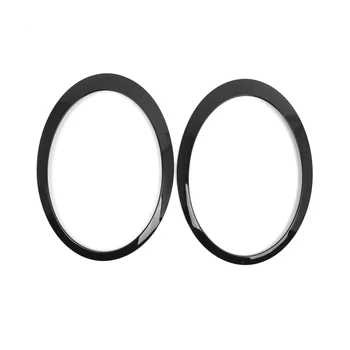 1 Пара накладок на фару, глянцевое черное кольцо для R50 R52 R53 2001-2006 63126917835 63126917836