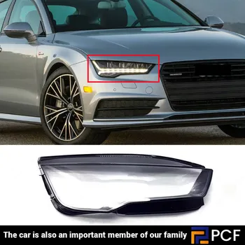 Для Audi A7 15 ~ 18 Правая боковая фара с прозрачными линзами, уплотнитель корпуса, клей для пассажира 1x