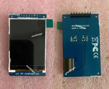 2,0-дюймовый 39-контактный цветной экран SPI TFT LCD (плата/ без платы) HX8347I Drive IC MCU/RGB Интерфейс 240 * 320