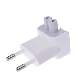 Штепсельная вилка ЕС переменного тока с утиной головкой для зарядного устройства Apple MacBook Pro Air Adapter