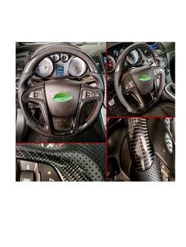 Спортивное плоское рулевое колесо D-типа из углеродного волокна для Buick Lacrosse GTXT Encore Enclave Envision
