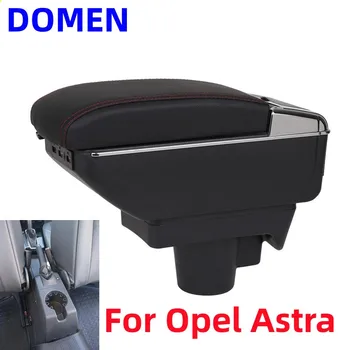 Для Opel Astra Коробка для подлокотников Opel Astra H Двухслойный автомобильный центральный подлокотник Коробка для хранения USB подстаканник для зарядки пепельница аксессуары