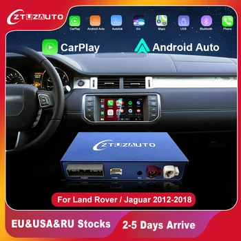 Беспроводной Carplay для Land Rover/Jaguar/Range Rover/Evoque/Discovery 2012-2018 Android Auto Ai DSP Интерфейс Зеркальной связи AirPlay