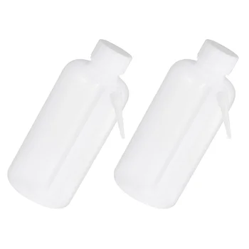 2 шт. Пластиковая бутылка для мытья, портативная бутылка для мытья, бутылка для выжимания с широким горлышком, 500 мл