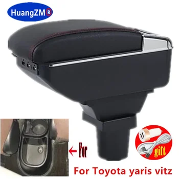 Для Toyota Yaris Vitz Jewela Модель Подлокотник Коробка Для Toyota Yaris Vitz Автомобильный Подлокотник консоль центральный ящик для хранения Интерфейс с USB