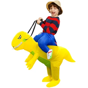 Детские костюмы для косплея, надувной костюм динозавра Тираннозавра, костюм на Хэллоуин для мальчиков и девочек, Подарки-талисманы Пурима