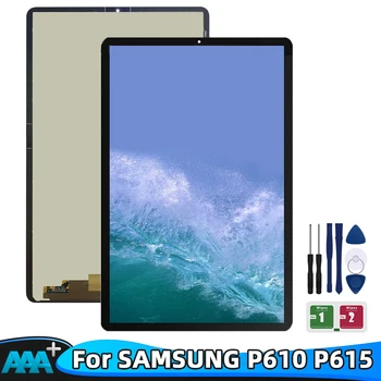 100% Тест Для Samsung Galaxy Tab S6 Lite P610 P615 SM-P610 SM-P615 ЖК-Экран Сенсорный Дисплей Стеклянная Панель Оцифровка Замена
