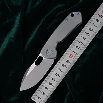 Maxace Meerkat CPM-S90V Лезвие Складной Нож TC4 Титановая Ручка Лагерь Охота Рыбалка На Открытом Воздухе Кухня Выживания EDC Инструменты Подарок