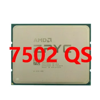 Процессор EPYC 7502 QS 2,5 ГГц 32C /64T 64M кэш (180 Вт) DDR4-2666 32 ядра 64 потока Процессор с разъемом SP3 LGA4094 3,2 ГГц для разгона