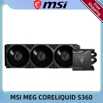 MSI MEG CORELIQUID S360 Со Встроенным Водяным Охлаждением И Отводом Тепла Для Компьютерных Игр Бесплатная Доставка