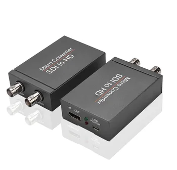 HD 3G Video Micro Converter SDI to HDMI-совместимый Конвертер SDI-адаптеров с Автоматическим Определением Формата звука для камеры