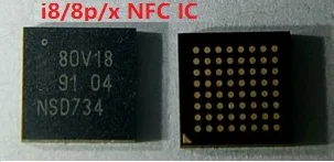 5 шт./лот микросхема NFC-контроллера для iPhone 8/8 Plus i8 +/X 8X PN80V 80V18