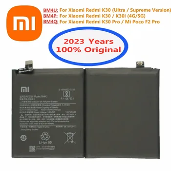 Оригинальный аккумулятор 2023 BM4P BM4U BM4Q для Xiaomi Redmi K30 (версия Ultra / Supreme)/ K30i (4G 5G)/ K30 Pro / Mi Poco F2 Pro