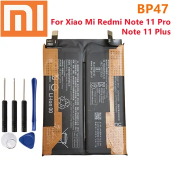 Оригинальный Высококачественный Аккумулятор XIAOMI BP47 Для Xiao Redmi Note 11 Pro Note11 + Note 11 Plus Phone Batteria 4500mA + Бесплатные Инструменты