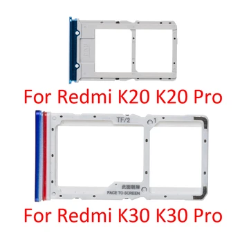 Для Xiaomi Redmi K20 30 Pro, слот для SIM-карты, держатель, гнездо адаптера, Запчасти для ремонта