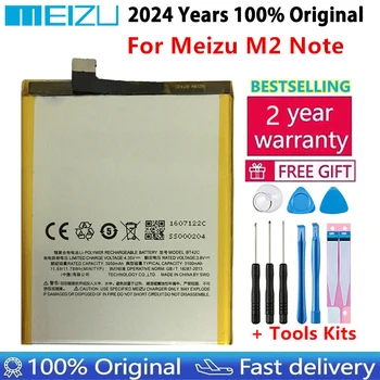 100% Оригинальный Высококачественный Аккумулятор 3100mAh BT42C Meizu Для телефона Meizu M2 Note Последнего производства + Бесплатные инструменты