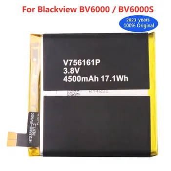 2023 Новый Оригинальный Аккумулятор Для Blackview BV6000 BV6000S BV 6000 Аккумулятор Для Смартфона 4500mAh V756161P Перезаряжаемые Батареи