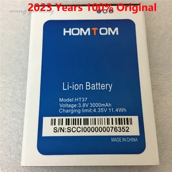 100% Оригинальная Новая Батарея HOMTOM HT37 Pro Большой Емкости, Полная Резервная Батарея Емкостью 3000 мАч, Замена Для Смартфона HOMTOM HT37