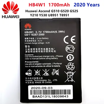 Новый Аккумулятор Мобильного Телефона 1700 мАч HB4W1 Для Huawei G510 T8951 U8951d Y210c C8951 C8813 C8813D Y210C G520 Y210 Аккумулятор