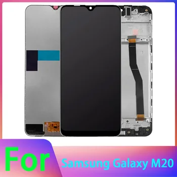 TFT ЖК-Дисплей Для Samsung Galaxy M20 M205 M205F M205G ЖК-дисплей Дигитайзер Сенсорный Экран В Сборе Запасные Части С Рамкой