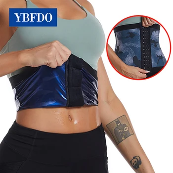 Спортивный пояс YBFDO Женский Hot Waist Trainer Body Shaper с ионным покрытием, Моделирующий потерю веса, Спортивный пояс для похудения с контролем живота