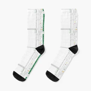 Таблица Excel - Зеленые носки носки зимние рождественские подарки Носки для женщин Мужские