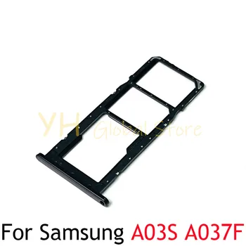 Для Samsung Galaxy A03S A037F A037 Слот для sim-карты Держатель лотка Запчасти для ремонта sim-карты