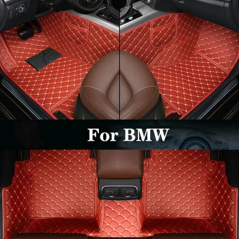 Новая боковая сумка для хранения с индивидуальным кожаным автомобильным ковриком для BMW 7 серии G11 G12 (5-е сиденье) G11 G13 (4-е сиденье) Автозапчасти