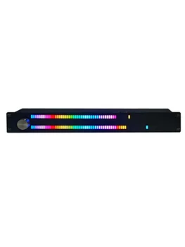 Индикатор уровня музыки 1U Полноцветный Светодиодный 19 Цветов Дисплей Музыкального Спектра 1.5U Индикатор освещения Музыкальной Атмосферы RCA