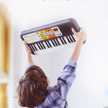 Инструмент Детское электрическое пианино Синтезатор Инструмент Цифровая клавиатура пианино Гибкий контроллер Teclado Midi Электрическое пианино DWH