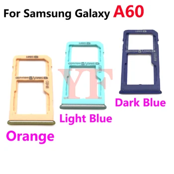 Для Samsung Galaxy A60 A6060 Слот для sim-карты держатель лотка Гнездо для чтения sim-карт
