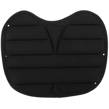 Удобная мягкая подушка для сиденья каяка, легкий коврик для гребли на каяке, каноэ, рыбацкой лодке (черный)