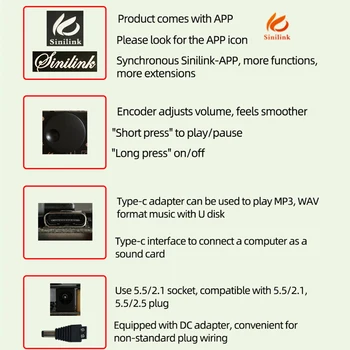 Плата усилителя управления приложением XY-AP15H 20Wx2, набор стереодинамиков и аудиомодуляторов