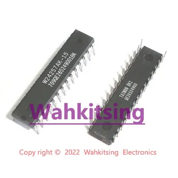 10 ШТ W24257AK-15 DIP-28 32K X 8 высокоскоростных CMOS статических микросхем оперативной памяти IC