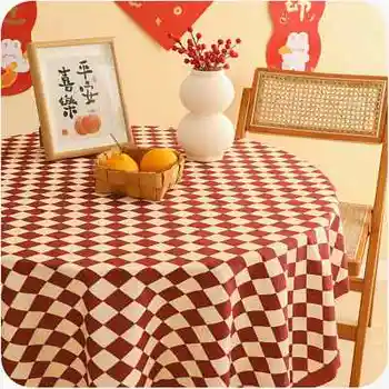 Новогоднее украшение в виде кролика, обеденный стол с ощущением атмосферы, подушка для чайного круглого стола, для китайского Нового года