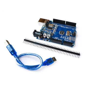 UNO-R3 Arduino MCU плата разработки модуля управления модулем с USB-кабелем Atmega328 Chip