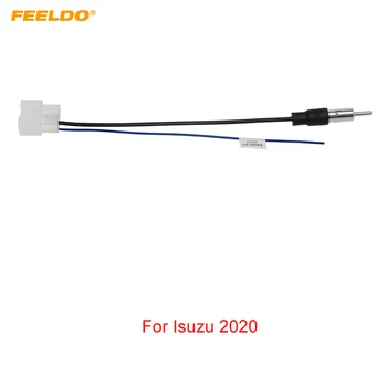 Автомобильный разъем FEELDO с разъемом ISO Адаптер радиоантенны для кабеля Isuzu Single Head Radio Wire