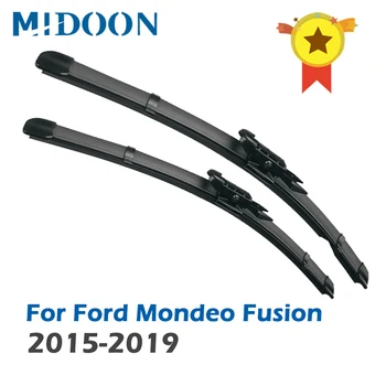 Щетки Передних Стеклоочистителей MIDOON Wiper RHD и LHD Для Ford Mondeo Fusion 2015 - 2019 Лобовое Стекло Лобовое Стекло Переднее 28 