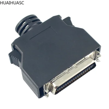 1шт SCSI 36-Контактный MDR Штекер CN Припоя Штекерный Разъем Shell Kit щит Для Сборки Кабеля