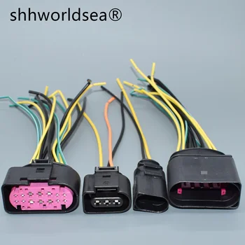 shhworldsea 1шт 3,5 мм 2 3 4 6 8 10p контактный разъем-розетка для vw для Audi 1J0 973 724 8D0 973 822 1J0973723 1J0973735