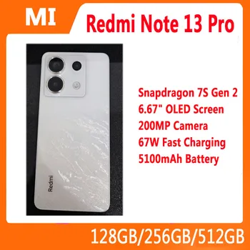 Xiaomi Redmi Note 13 Pro 5G Многоязычный Смартфон Snapdragon 7S Gen 2 6,67 
