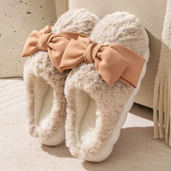 Зимняя женская обувь, домашние хлопчатобумажные тапочки, домашние нескользящие тканевые разноцветные тапочки первого сезона Zapatos Para Mujeres