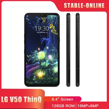 Оригинальный Разблокированный Мобильный Телефон LG V50 ThinQ V450PM /V500N 5G 6.4 